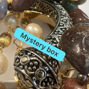 Mystery Jewelry Box filled with beautiful artisan and vintage pieces!
